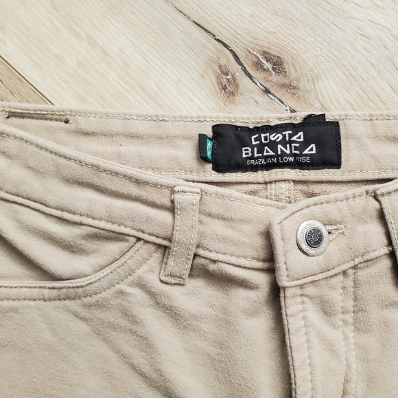 Costa Blanca Brazilian Low Rise Cut Off Shorts - Picture 3 of 6